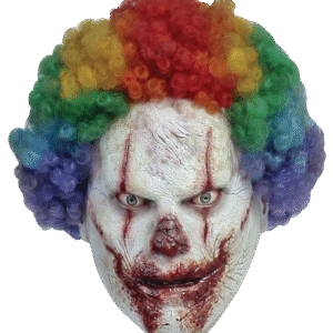 Máscara Payaso Clown Mask Halloween Látex Artesanal - Ghoulish Productions