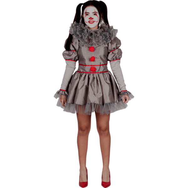 10453 6 Pennywise (2017) WOMEN Costume