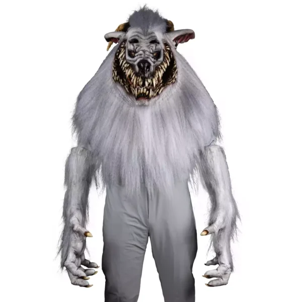 White Snarling Werewolf