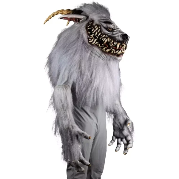 White Snarling Werewolf