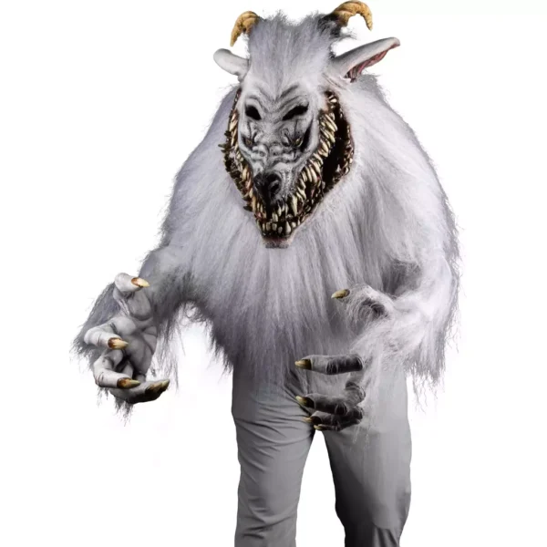 White Snarling Werewolf