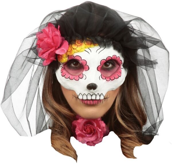 Catrina with Veil: Colored 10
