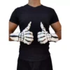 Skeleton Large Gloves (White)