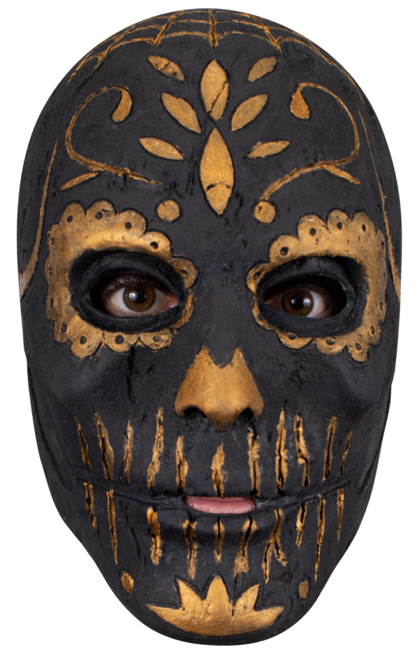 Golden Carving Catrina