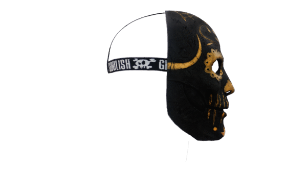 Golden Carving Catrina