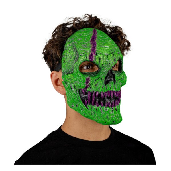 Skull Fangs Green Monster