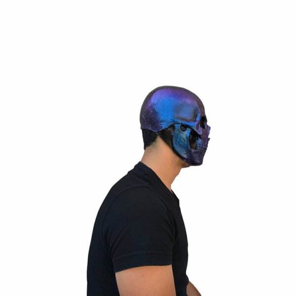 Skull Metalic Blue