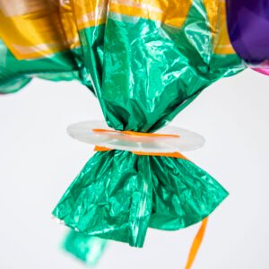 Piñata Estrella Inflable Gigante de Dos Piezas (110 x 88 cm) - Pull-a-Loon Carnaval