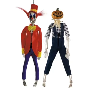 Pareja payaso y Calabaza