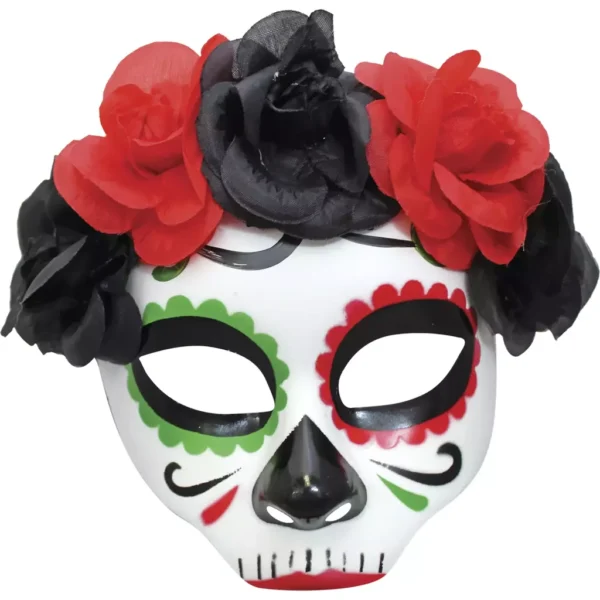 Antifaz Catrina con Rosas