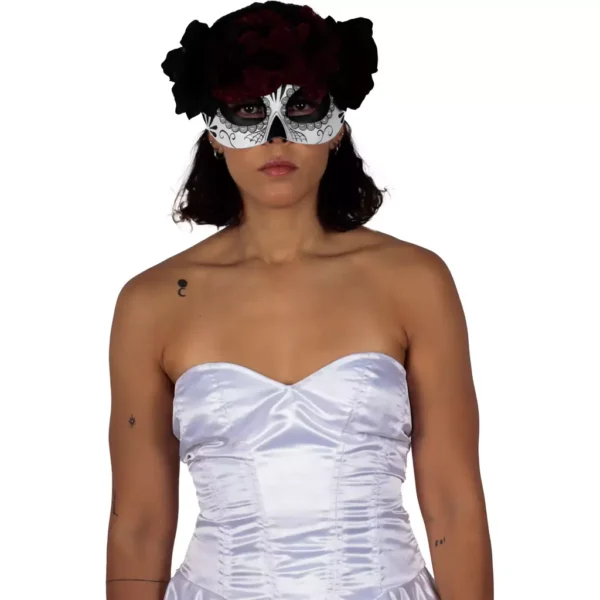 Antifaz Diadema de Flores