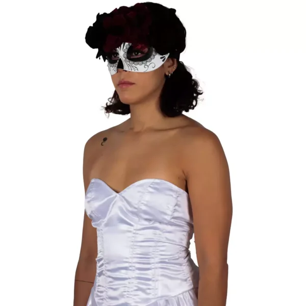 Antifaz Diadema de Flores