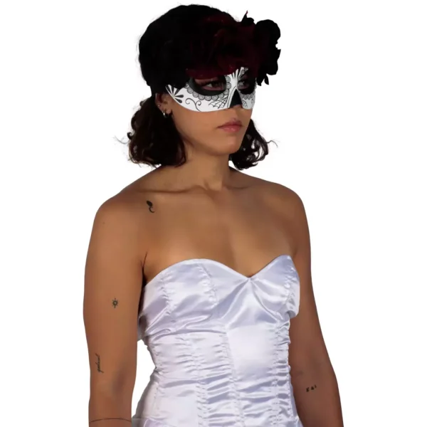 Antifaz Diadema de Flores