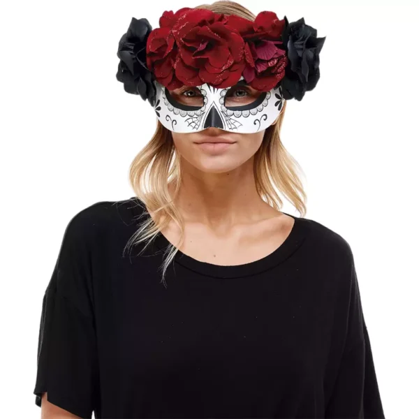 Antifaz Diadema de Flores