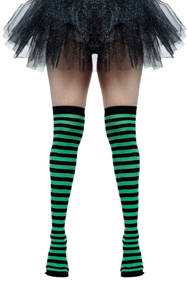 662630 Medias - Negro con Verde