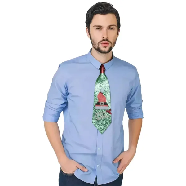 Corbata Navideña Santa Hat