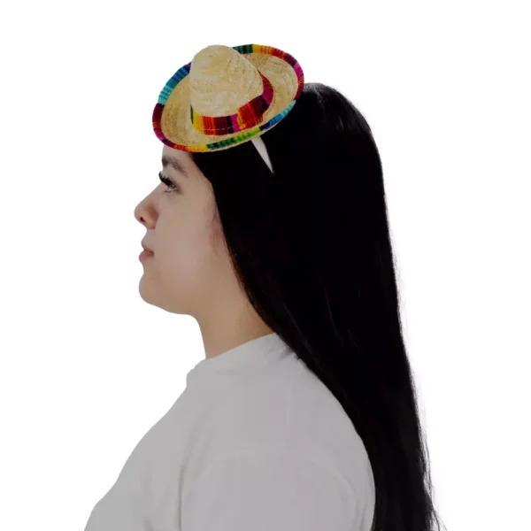 Diadema Sombrero de Palma