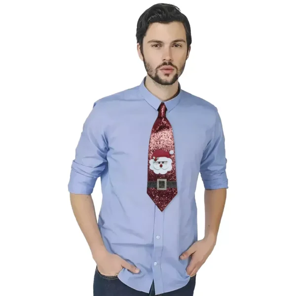 Corbata Navideña Santa