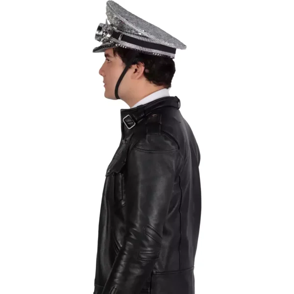 Sombrero de Capitán Plateado