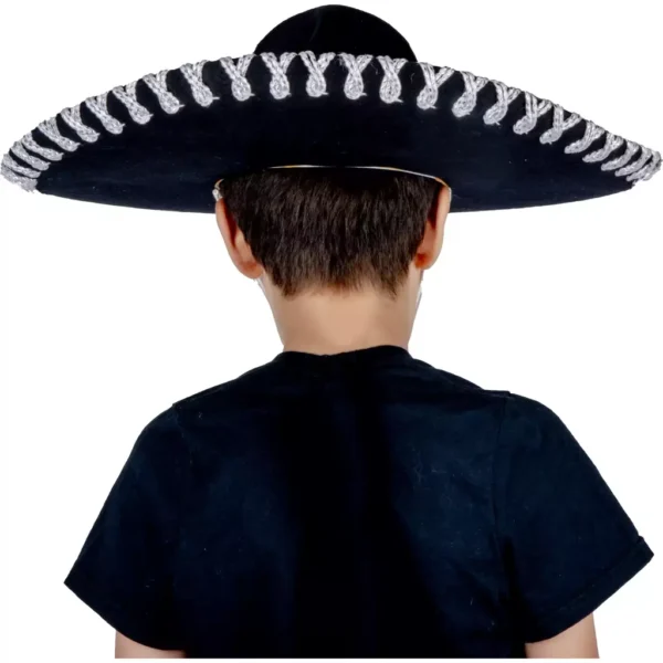 Sombrero de Charro Sencillo Plata
