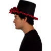 Sombrero catrín rosas grande