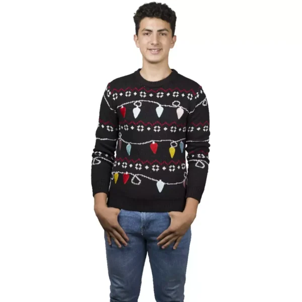 85220 1 Uggly Sweater Focos Navideños Caballero