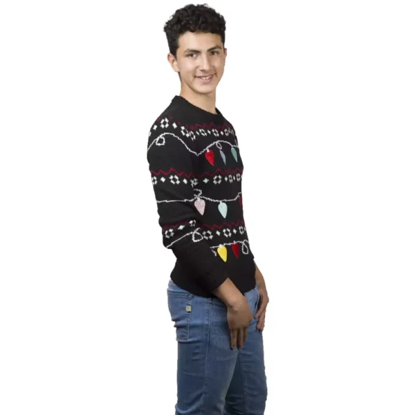 85220 2 Uggly Sweater Focos Navideños Caballero
