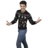 85220 4 Uggly Sweater Focos Navideños Caballero