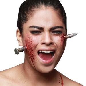 Extreme Spike - Aplicación de Látex con Clavos para Halloween