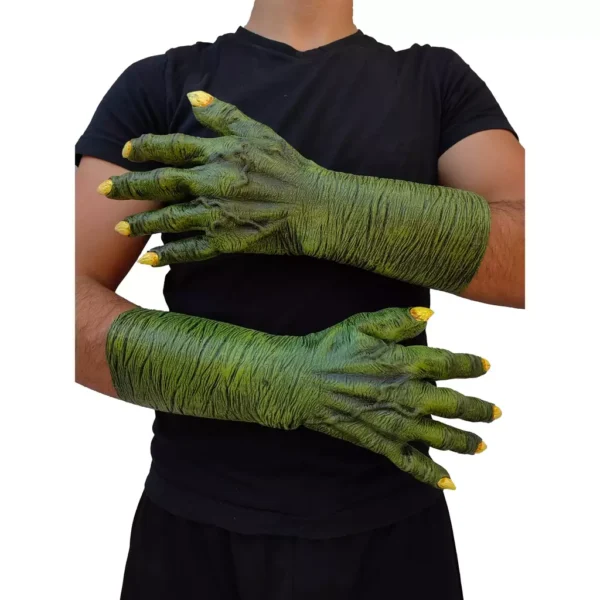 Evil Witch Hands Green