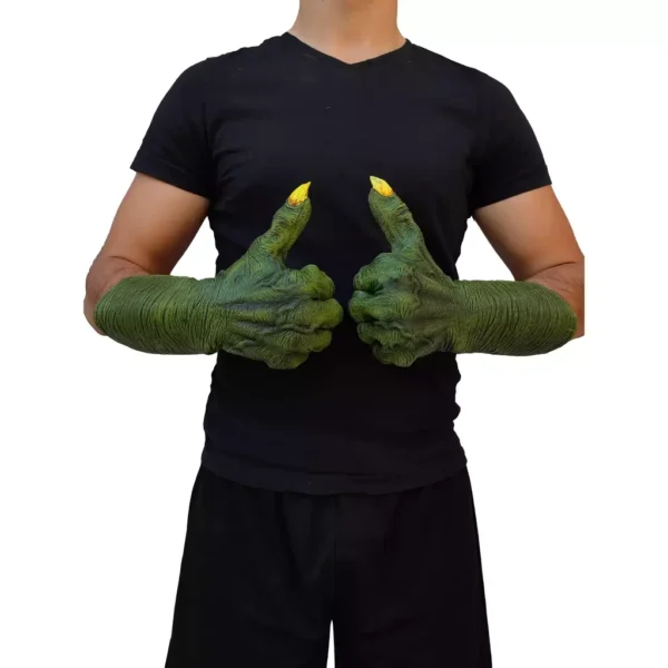Evil Witch Hands Green