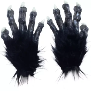 25385 3 Wolf Claws Deluxe Black