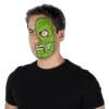 Half Mask Green Zombie