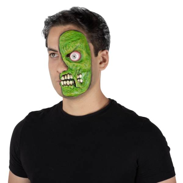 Half Mask Green Zombie