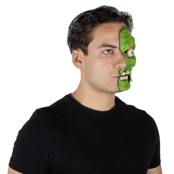 Half Mask Green Zombie
