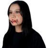 Speachless - Aplicación de Látex Boca Cosida Efecto Horror | Ghoulish Productions