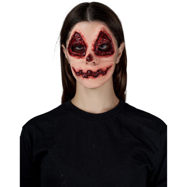 Pumpkin Face Scarification - Aplicación de Látex para Efecto de Cicatriz Calabaza Halloween