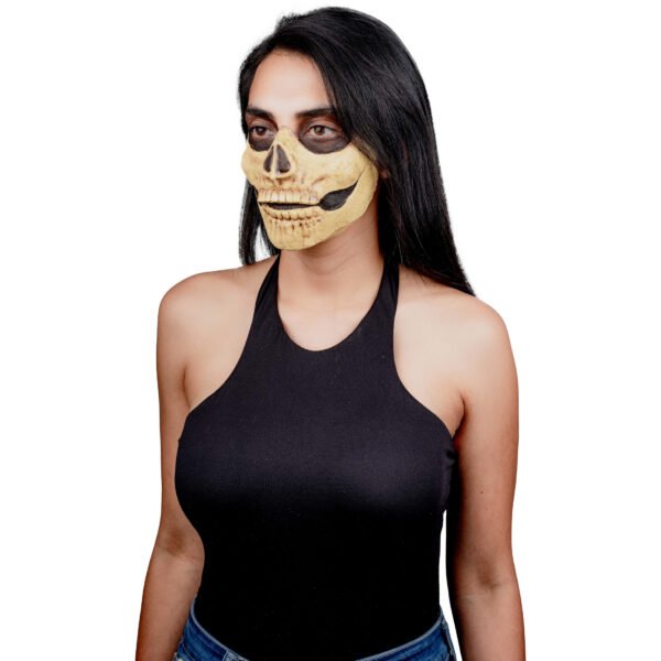 Skull mouth Tan