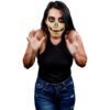 Skull mouth Tan