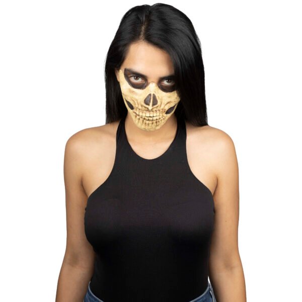 Skull mouth Tan