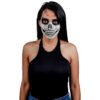 Skull Mouth White - Aplicación de Látex Efecto Mandíbula Calavera