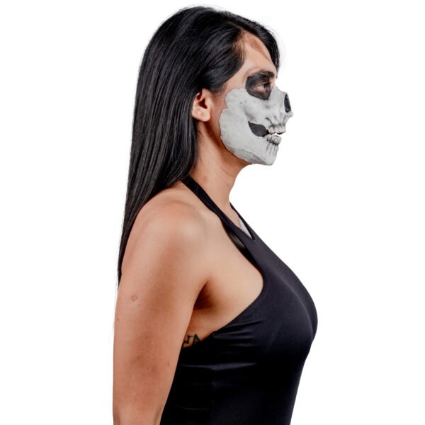 Skull Mouth White - Aplicación de Látex Efecto Mandíbula Calavera