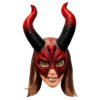 Devil Mythical Horned Skull