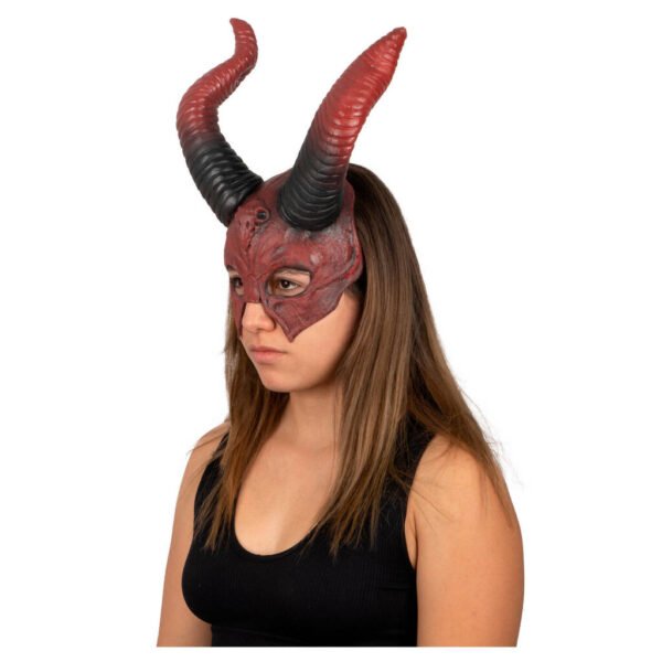 Devil Mythical Horned Skull