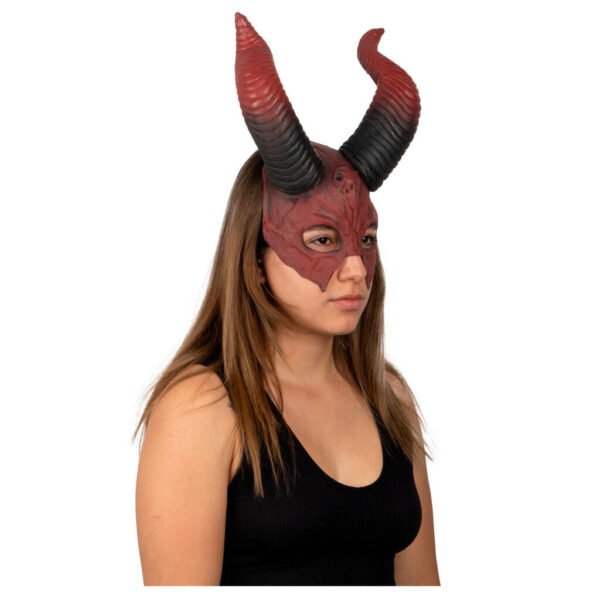 Devil Mythical Horned Skull