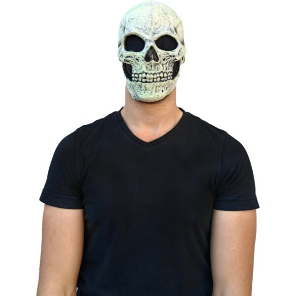 Máscara Skull Glow Látex Calavera Luminosa - Urban Mask Ghoulish Productions