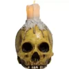 Waxed skull
