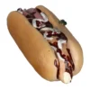 Disgusting hot dog
