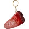 Llavero de Lengua Sangrienta (Tongue keychain) - Accesorio de Látex Artesanal Ghoulish Productions
