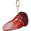 Llavero de Lengua Sangrienta (Tongue keychain) - Accesorio de Látex Artesanal Ghoulish Productions